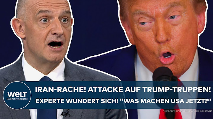 NAHOST: Iran-Rache! Attacke auf Trump-Truppen! Experte wundert sich! "Was machen die USA jetzt?“