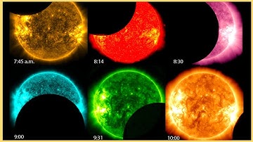 Stunning solar eclipse caught by NASA in incredible closeup