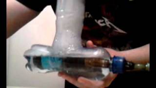 Homemade inline bong