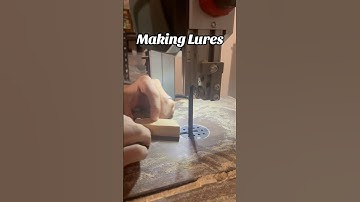 Making Lures - Part 3. #woodworking #handmadelure #fishingequipment #diy #fishinglures #wood