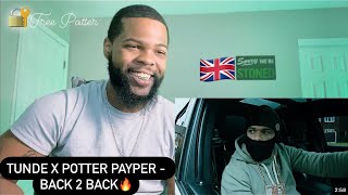 Tunde x Potter Payper - Back 2 Back (Official Video) | AMERICAN REACTS🔥🇺🇸