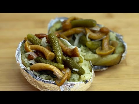 Крошка картошка в духовке. Постный вариант