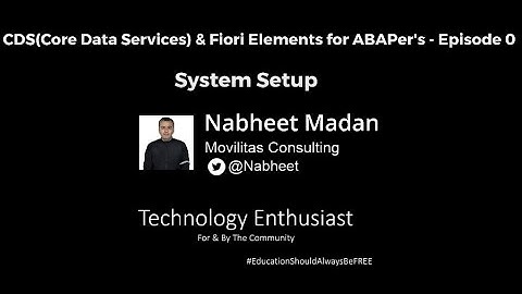CDS(Core Data Services) & Fiori Elements for ABAPer