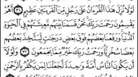 سورة الزخرف [ من الآية 01 إلى 47 ] بصوت الشيخ فارس عباد ـ تلاوة مؤثرة