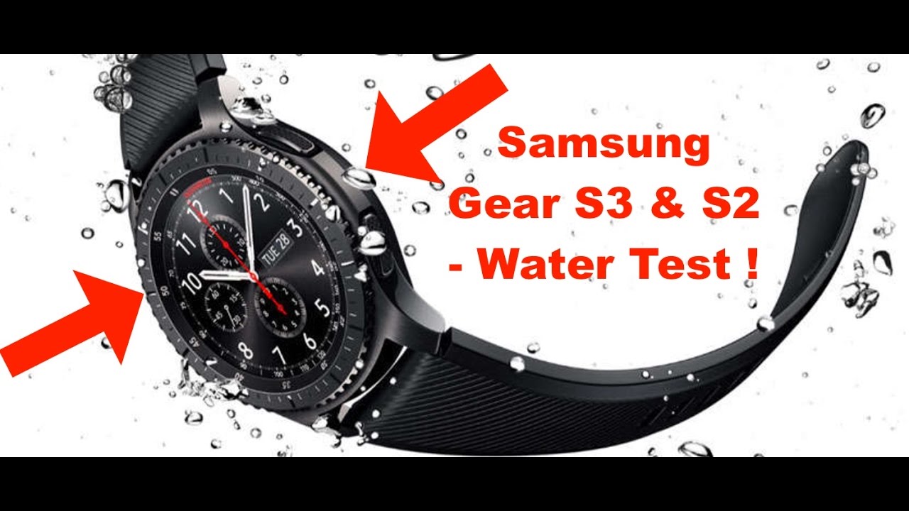 swimming with samsung gear s3 frontier