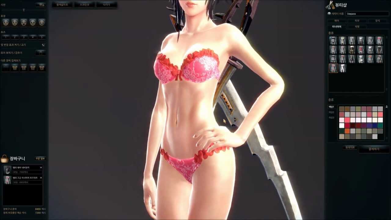 Vindictus Season 2 Vella Customization All Inner Armor And Preset Preview Sexy Mode 1080p Hd