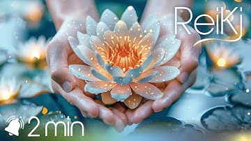 REIKI healing - BELL EVERY 2 MINUTES. Get rid of all bad energy • Calm the mind