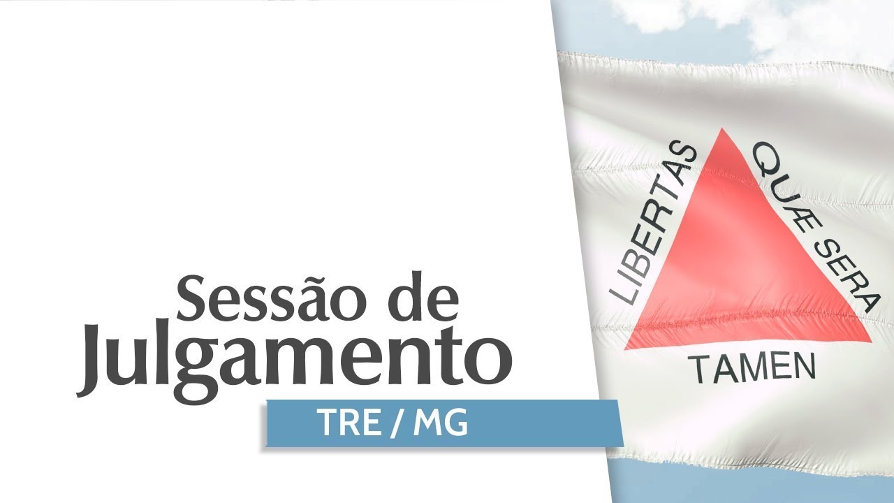 Sessão de julgamentos TRE-MG 15/09/2026 - 14h