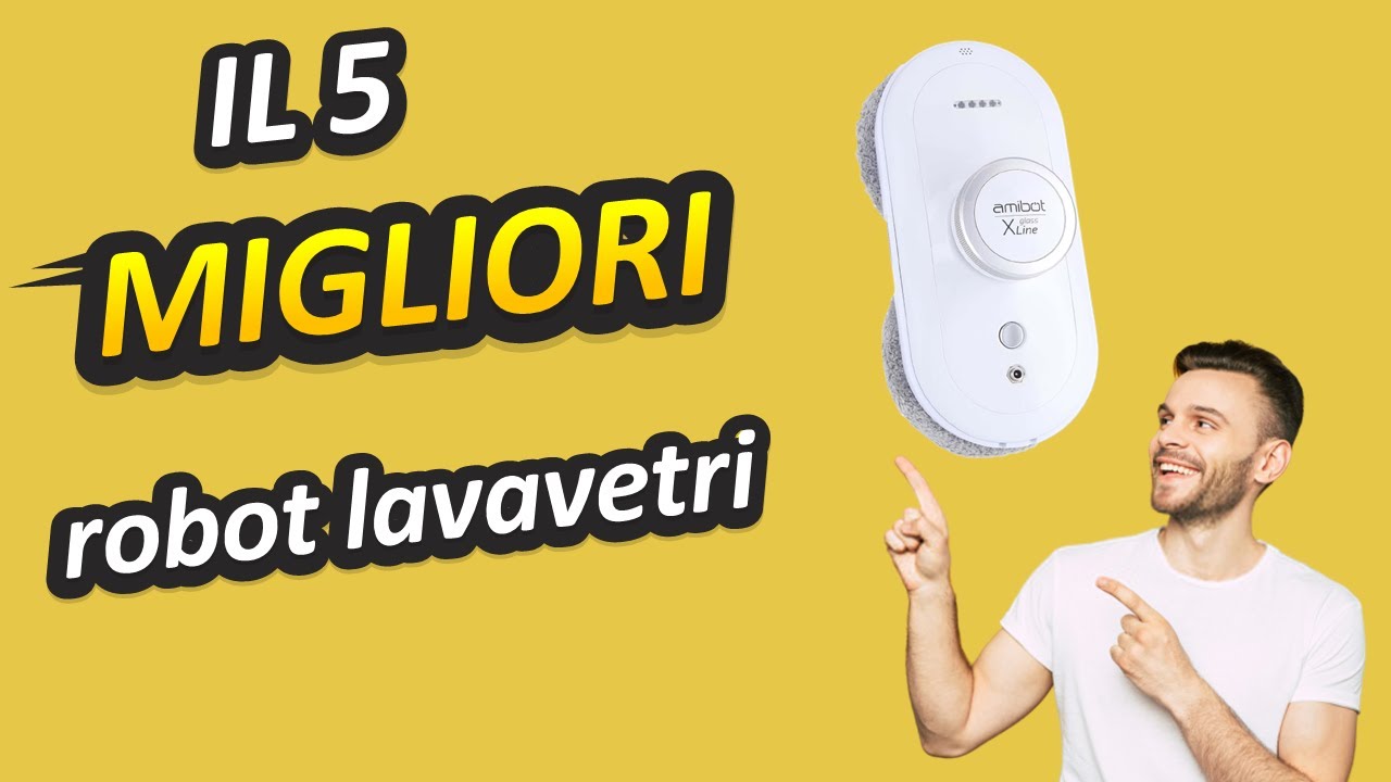 Ecovacs Winbot 950 robot lavavetri - Come funziona? - 1 ciclo completo 2'  35 