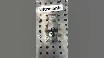 Microscopic bubbles collapse making shockwaves that remove contaminants. #cool #cavitation #learn