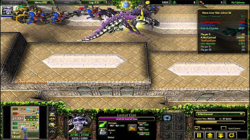 Hero line wars lition - 3vs3 on ar easy (HD)