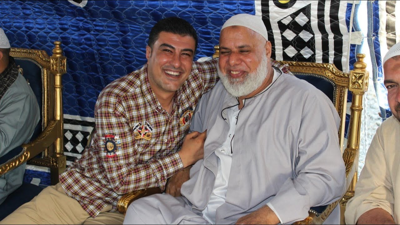 الشيخ/ ابراهيم شكر في ليلة تكريم و عزاء والد الشيخ- جابر نبيه منصور- قناة علاء الشيخ روحه