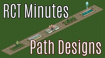 RCT Minutes #2: Path Designs | OpenRCT2