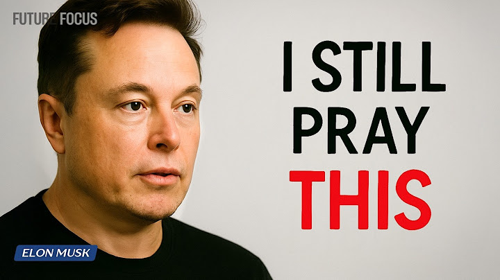 The Secret Prayer My Grandma Taught Me When I Was 7 | Elon Musk