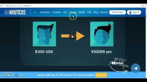 Nauticus.io Exchange | Better banking and eCommerce using blockchain technology