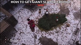 Assassin’s Creed Shadows - How to GET GIANT SLAYER Trophy