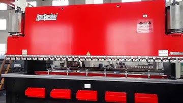 500 tons CNC Servo Press Brake 6000mm | Delem Da52s CNC System for ACCURL(China)