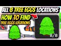 How to find all 8 tree eggs locations in car dealership tycoon egg hunt 2024 update