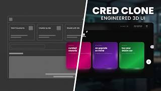 Engineering a High-Fidelity CRED Clone | Advanced React &amp; 3D UI