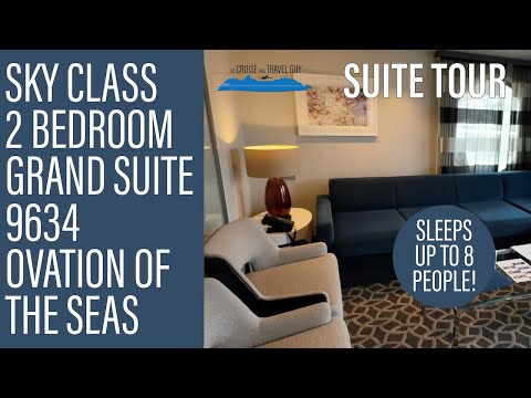 Ovation of the Seas 2 Bedroom Grand Suite Tour | Suite 9634 Video Thumbnail