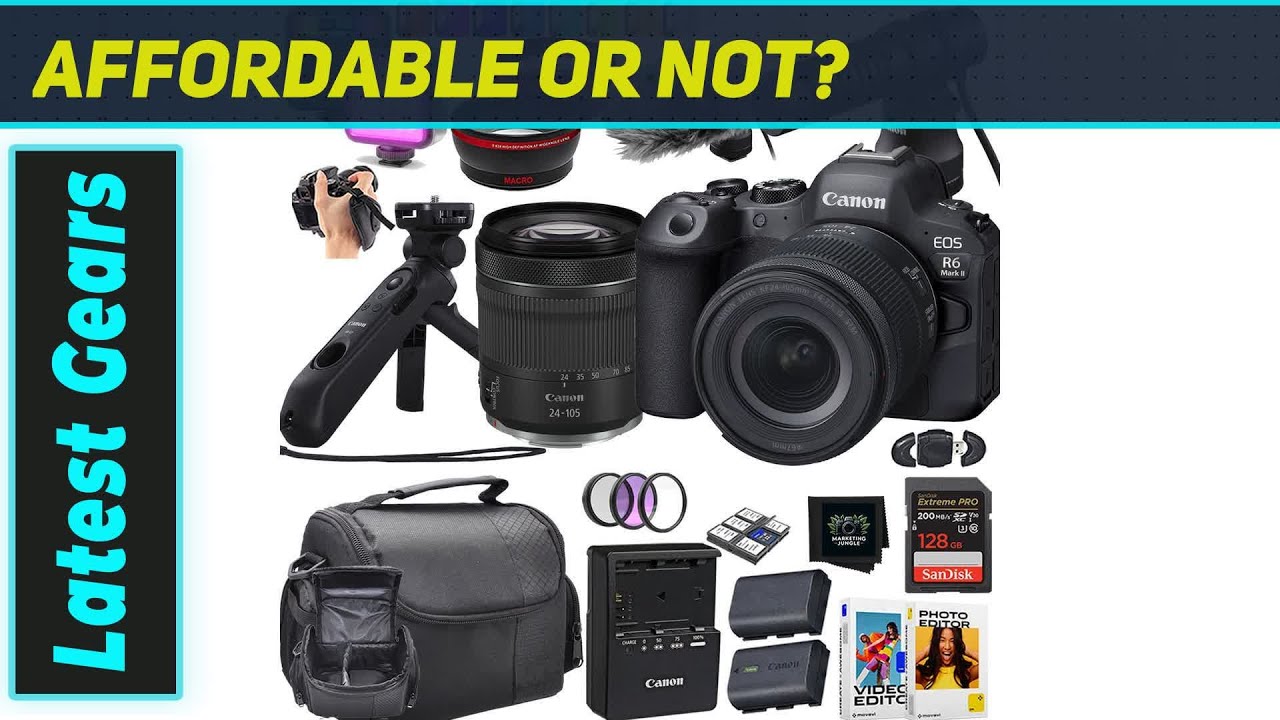 Ultimate Content Creator Kit: Canon EOS R6 II Bundle - YouTube