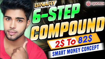 How To Win Every Trade in Qoutex  💥| Live Compounding | Quotex Trading Strategy |QUOTEX @XBinary