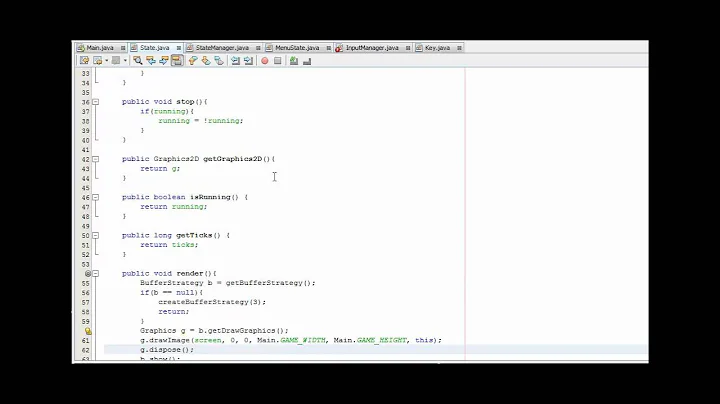 Input Manager - #6 - General Java Game Development Tutorials