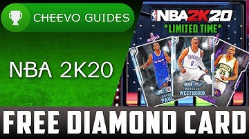 NBA 2K20 - FREE Diamond Player **LIMITED TIME LOCKER CODE**