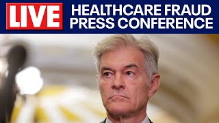 DOJ press conference with Dr. Mehmet Oz on healthcare fraud