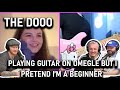 TheDooo Playing Guitar on Omegle but I pretend I'm a beginner 2 REACTION!! | OFFICE BLOKES REACT!!