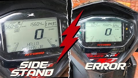 ntorq 125 bs6 starting problem ntorq side stand sensor problem