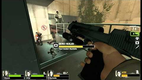 Left 4 dead 2 Dead center Expert single player PC Level 2 Streets Part 1 of 2