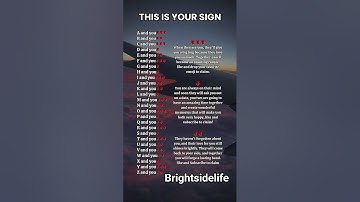 This is your Sign♥️💖 #love #trendingshorts #initials