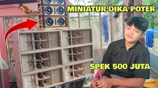 Sound  Miniatur Mahardika Riswanda Junior Spek Ratusan Juta 