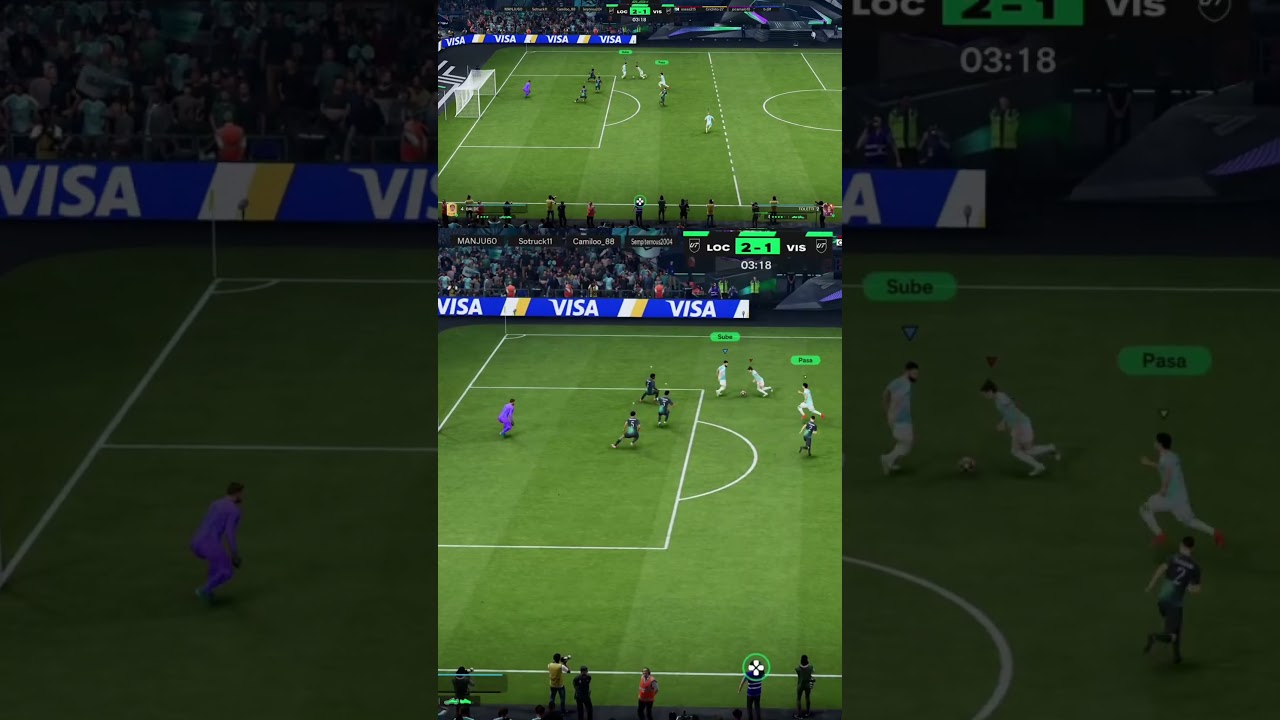 😮‍💨 Cuando todo sale perfecto… GOL 