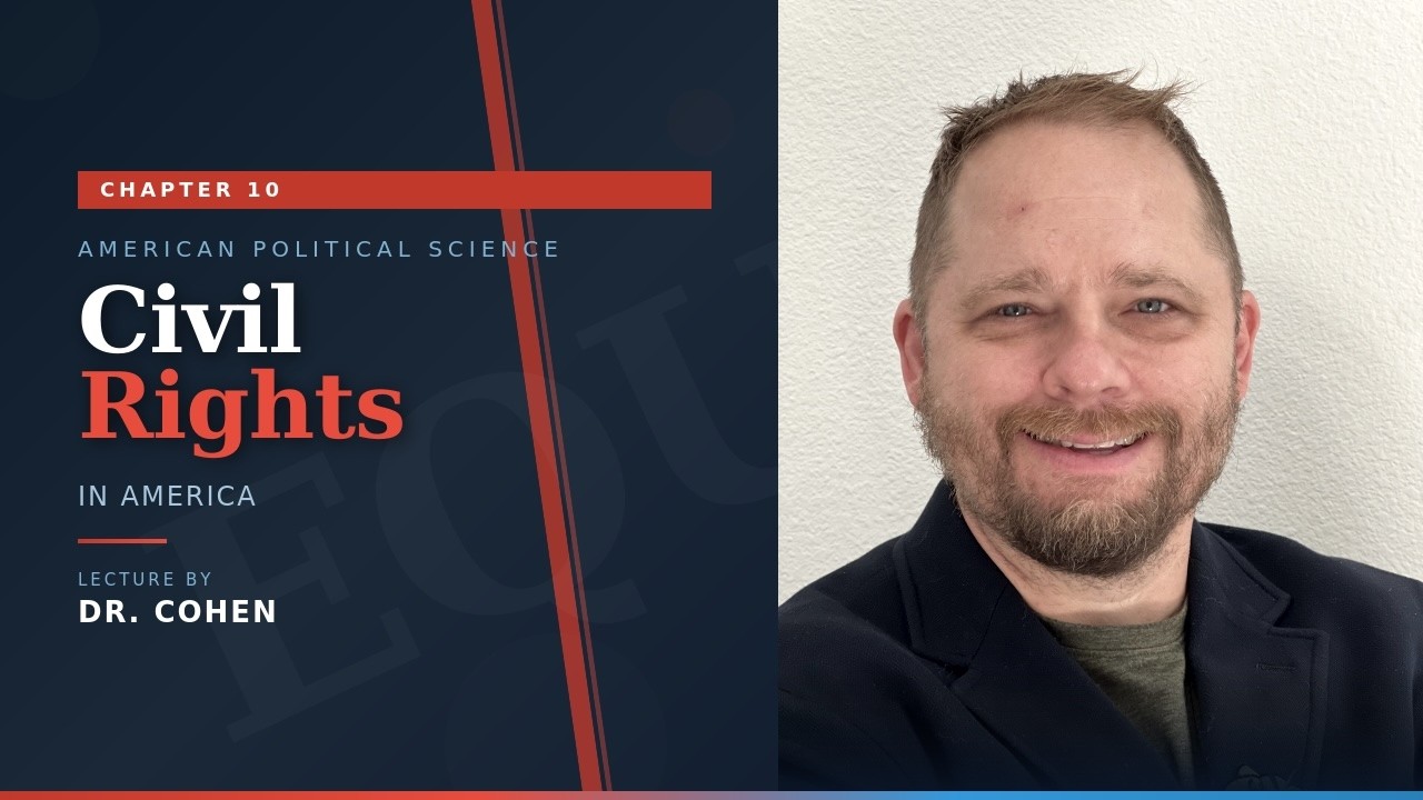 Dr. Cohen on Civil Rights in America