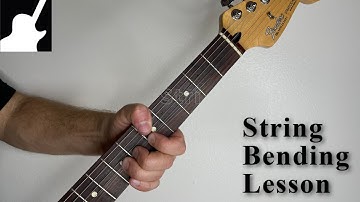 Guitar Bending Exercises-How To BEND the RIGHT WAY on Guitar