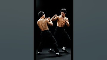 Bruce Lee - training #brucelee #kungfu #jeetkunedo  #martialarts #ai #shorts #fyp