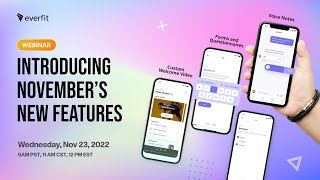 Webinar | Everfit’s New Features  November