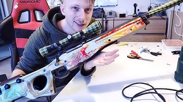 How to make a real life AWP Dragon Lore