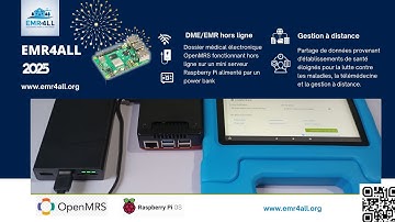 Projet EMR4All:  OpenMRS sur Raspberry PI