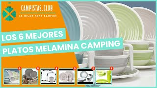 Los 6 mejores platos melamina camping