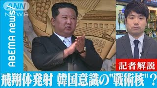 【解説】飛翔体発射　韓国意識した“戦術核”実験？　ソウル支局・河村聡記者【ABEMA NEWS】(2022年4月18日)