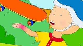 Caillou et L'accident de Skateboard | Caillou en Français
