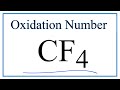 Oxidation States in CF4