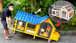 Reveal tips to build amazing chicken coop from abundant wood