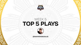 Top 5 Plays Of Week 5 Mpl-Ph S11