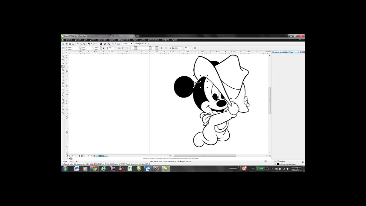 Tutorial Como Vectorizar en Corel Draw X6 YouTube