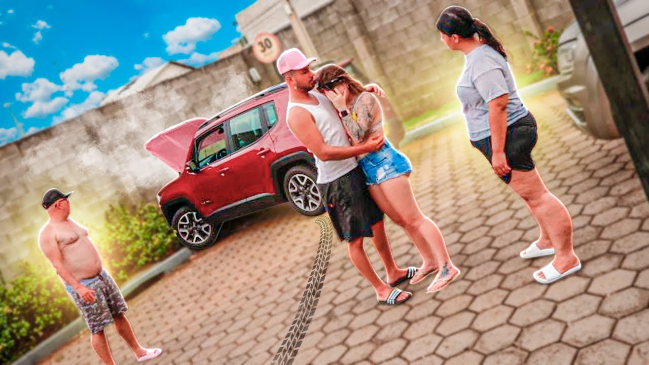 BATI O CARRO QUE O LEO ME DEU!!! 😭 -trollagem-