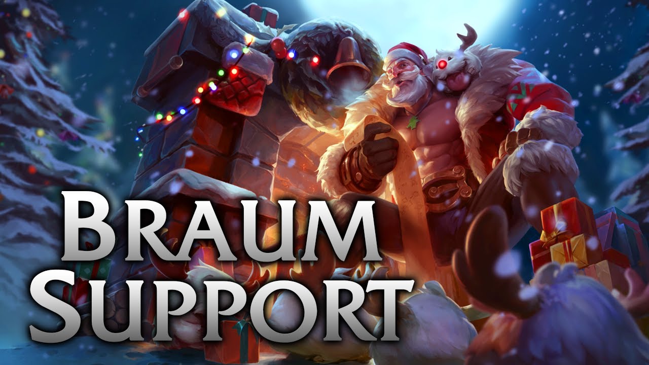 Santa Braum Support - League of Legends Commentary with J1VHD - YouTube
